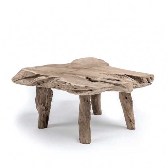 NINA Coffee Table in Teak Root H40cm