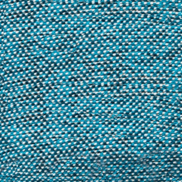 Coussin de décoration VELTY bleu paon 40x47cm