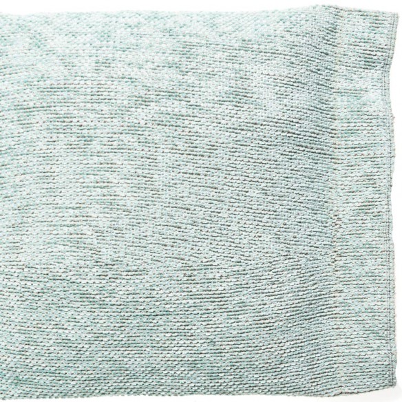 Coussin de décoration VELTY bleu givré 40x47cm
