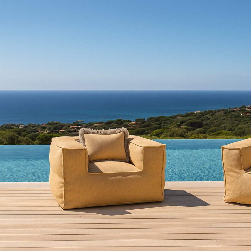 VELTY CLUB Armchair Gold