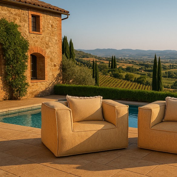 Duo de fauteuils VELTY CLUB or