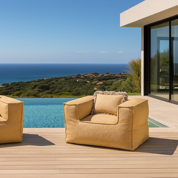 Duo de fauteuils VELTY CLUB or
