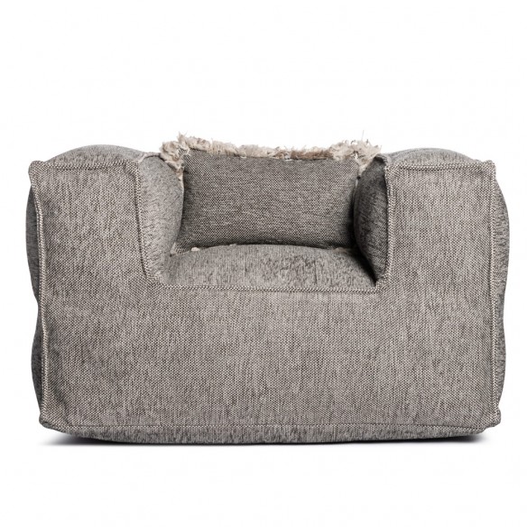 Fauteuil VELTY CLUB gris