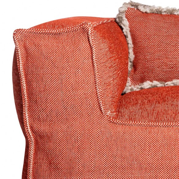 Fauteuil VELTY CLUB terracotta