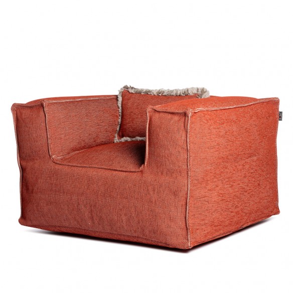 Fauteuil VELTY CLUB terracotta