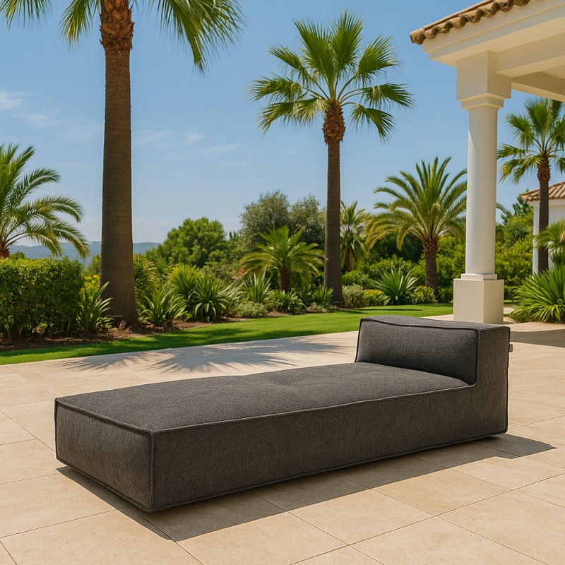 VELTY Long Chair Anthracite