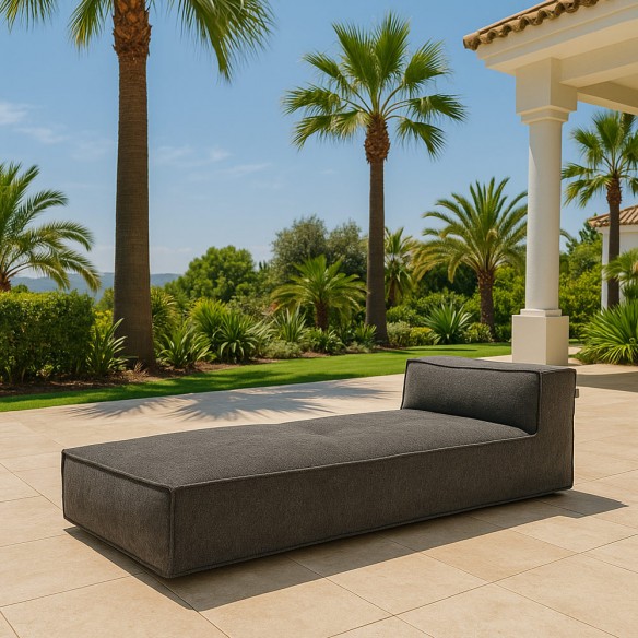 VELTY Long Chair Anthracite