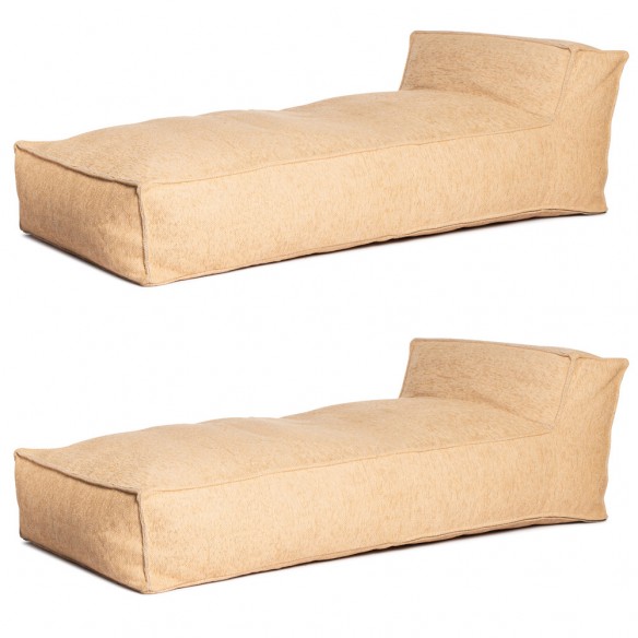 VELTY Long Chair Duo Gold