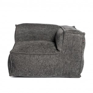 Fauteuil d’angle VELTY CORNER anthracite 2