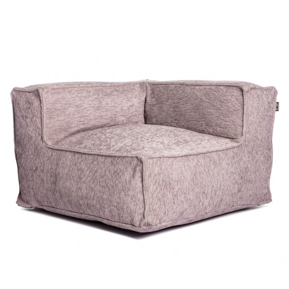Fauteuil d’angle VELTY CORNER lilas