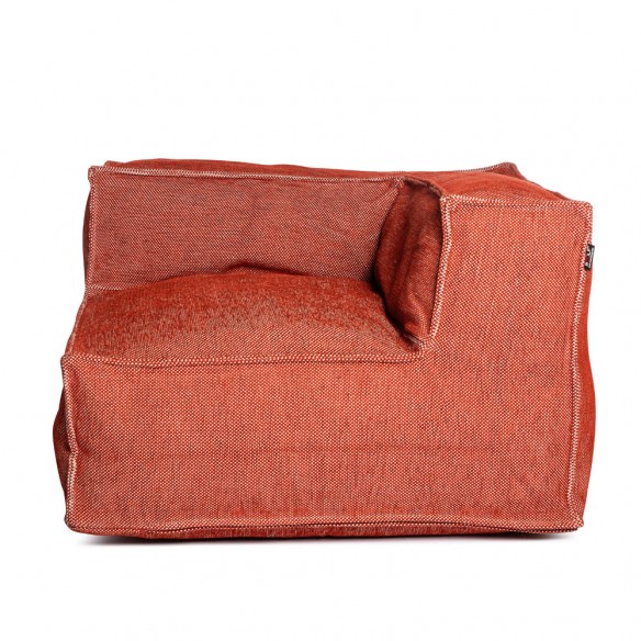 Fauteuil d’angle VELTY CORNER terracotta