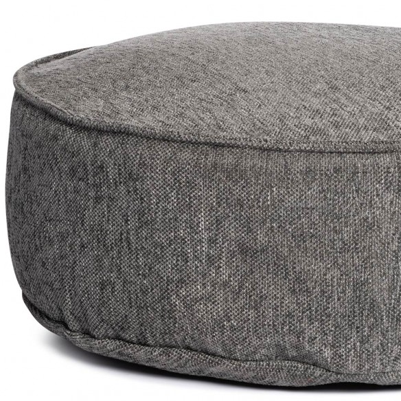 Pouf rond VELTY anthracite