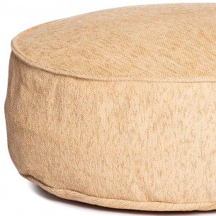 VELTY Round Pouf Gold 2