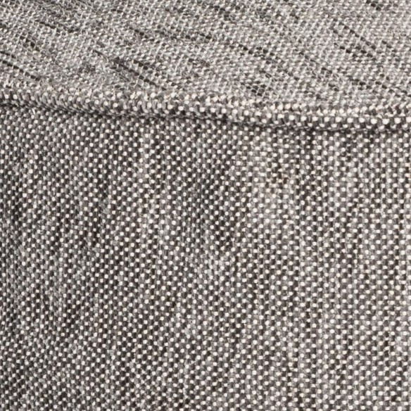 Pouf rond VELTY gris