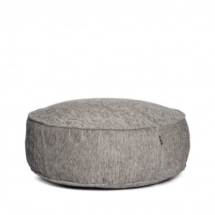 Pouf rond VELTY gris