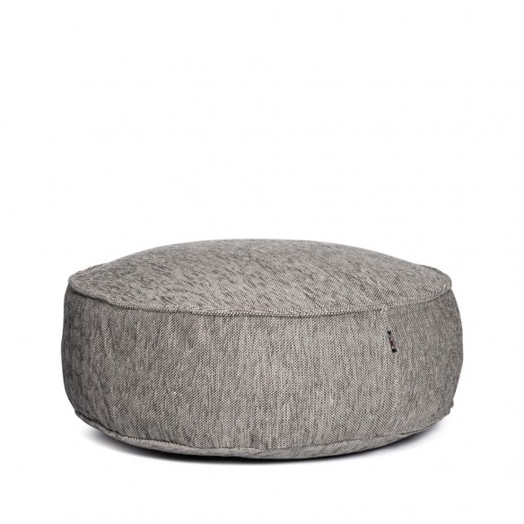 Pouf rond VELTY gris
