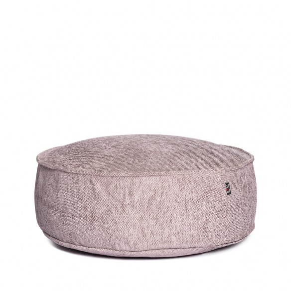 VELTY Round Pouf Lilac