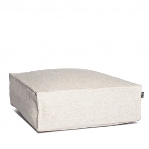 Pouf carré VELTY beige