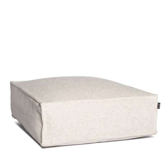 Pouf carré VELTY beige