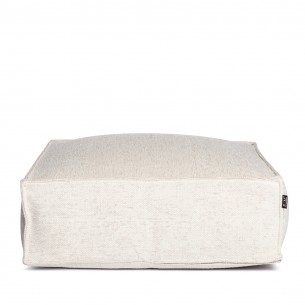 Pouf carré VELTY beige 2