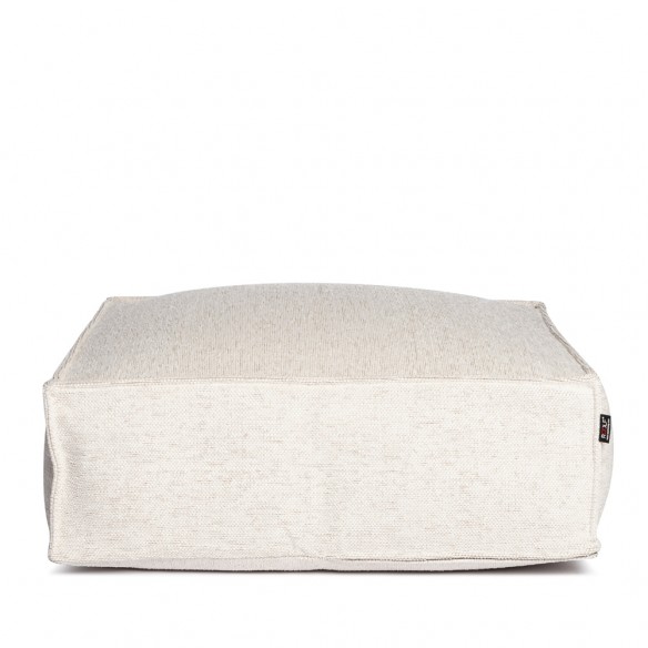Pouf carré VELTY beige
