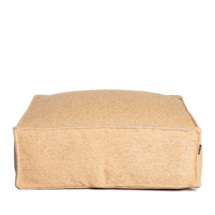 VELTY Square Pouf Gold 2