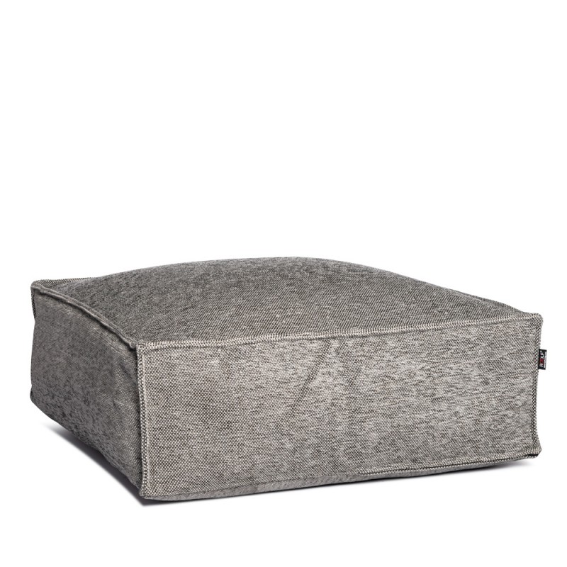 Pouf carré VELTY gris