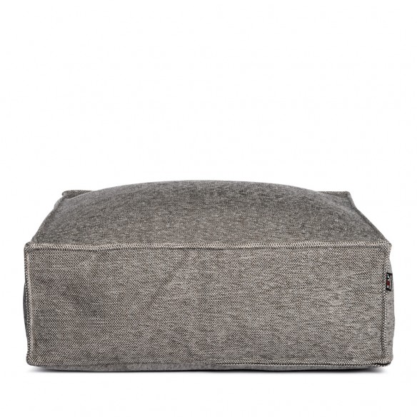Pouf carré VELTY gris