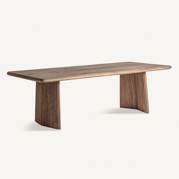 LENOA Dining Table in Mangoo Wood W240