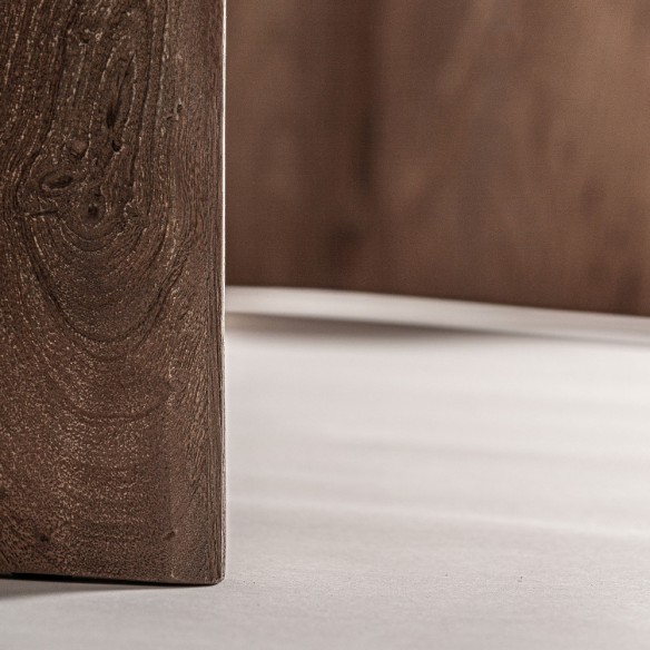 LENOA Dining Table in Mangoo Wood W240