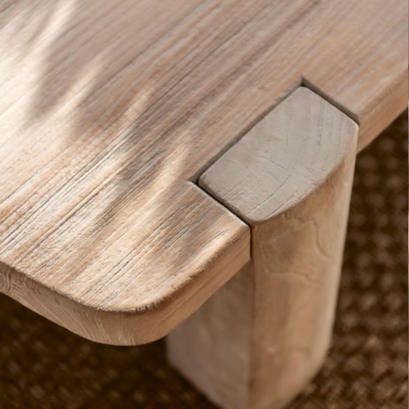 JUNO Coffee Table in Natural Reclaimed Teak W180