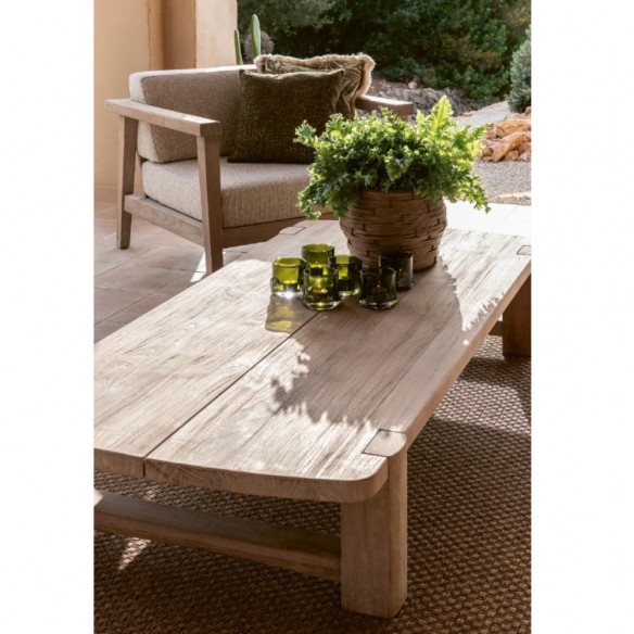 JUNO Coffee Table in Natural Reclaimed Teak W180