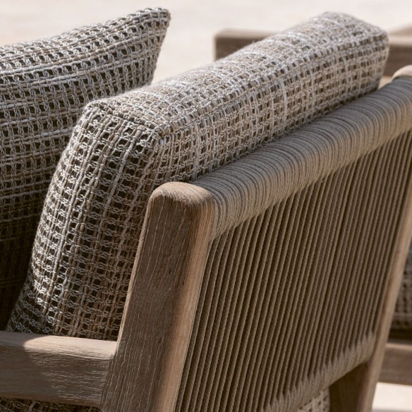 MALO Garden Armchair in Natural Reclaimed Teak