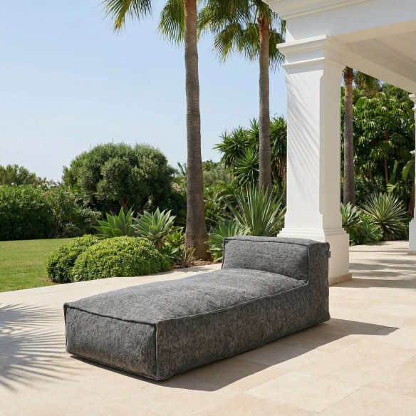 Long Chair VELTY anthracite
