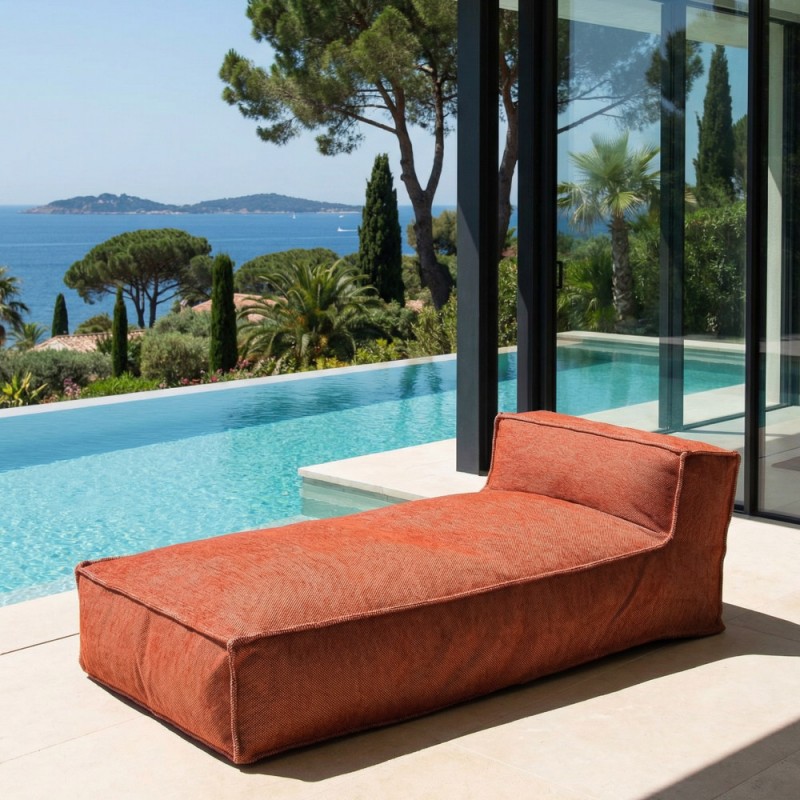 VELTY Long Chair Terracotta