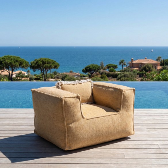 VELTY CLUB Armchair Gold