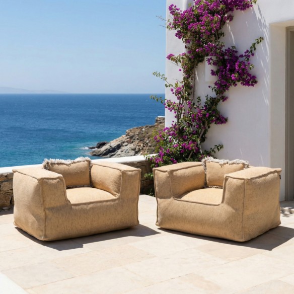 Duo de fauteuils VELTY CLUB or