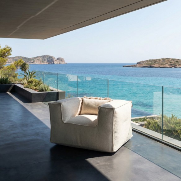 Fauteuil VELTY CLUB beige