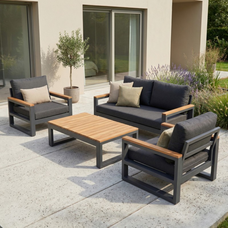 SOHO BASALT Lounge Set 4 Seater...