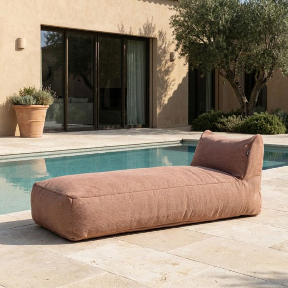 DOTTY Long Chair Terracotta
