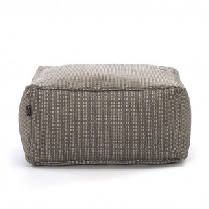 DOTTY Square Pouf Grey size S 2