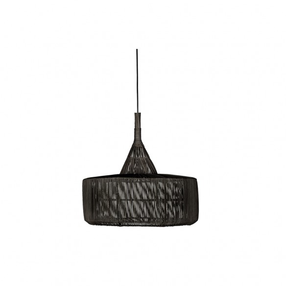 OSI Hanging Lamp in Black Rattan D40cm