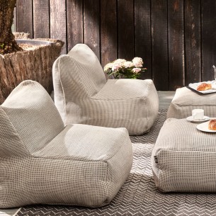 Ensemble de fauteuils DOTTY ARLON beige 6 modules 2