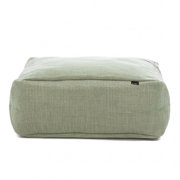 Pouf carré DOTTY vert pistache taille S