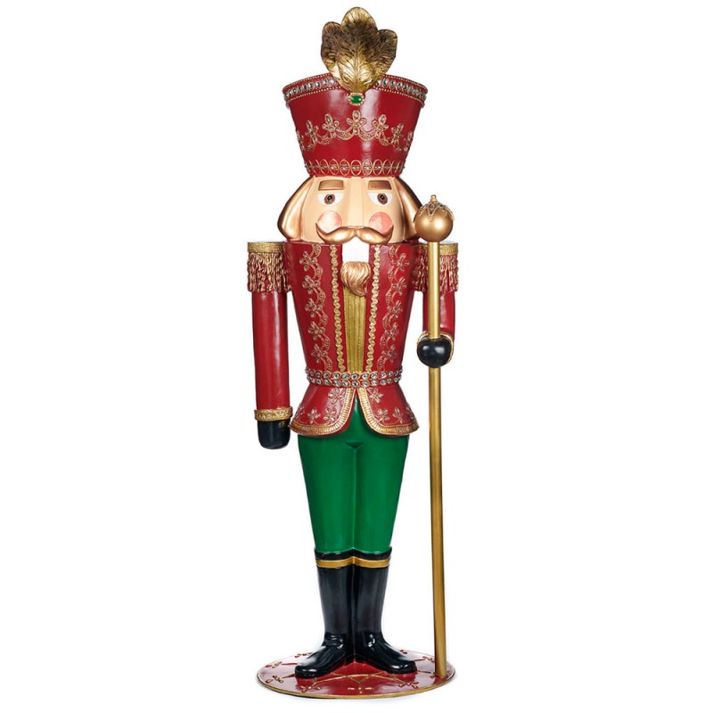 Humansized Nutcracker Statue H179cm limited edition