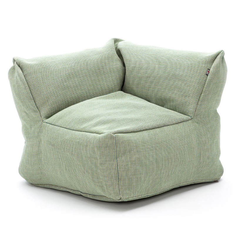 Fauteuil d’angle DOTTY CLUB CORNER vert pistache taille M