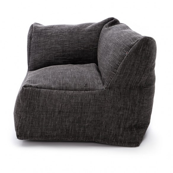 Fauteuil d’angle DOTTY CLUB CORNER anthracite taille M Roolf