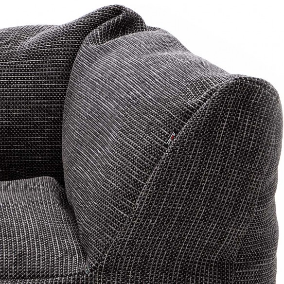 DOTTY CLUB CORNER Armchair Anthracite size M