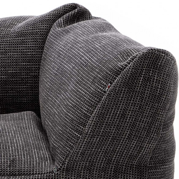 Fauteuil d’angle DOTTY CLUB CORNER anthracite taille M