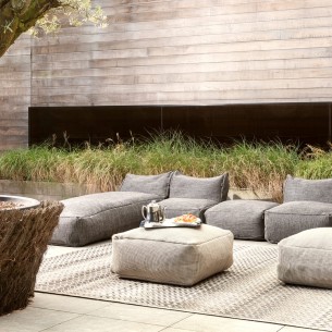 Ensemble de fauteuils DOTTY EDEN anthracite beige 9 modules 2